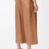 Cropped Trousers in Nappa Lambskin Cropped Trousers in Nappa Lambskin