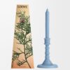 Cypress Balls wax candleholder