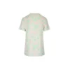 Daisy Printing Short Sleeve Pink S6109011Si-7238