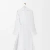 Draped Dress in Cotton Draped Dress in Cotton