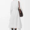 Draped Dress in Cotton Draped Dress in Cotton