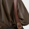 Draped Jacket in Nappa Calfskin Draped Jacket in Nappa Calfskin