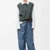 Draped Jeans in Denim Draped Jeans in Denim