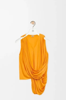 Draped Top in Viscose