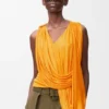 Draped Top in Viscose Draped Top in Viscose