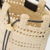 Drawstring Pocket in Raffia Drawstring Pocket in Raffia