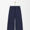Drawstring Trousers in Cotton Blend Drawstring Trousers in Cotton Blend