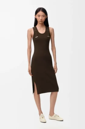 Dress in Stretch Cotton