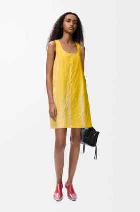 Dress in Technical Cotton