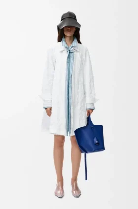 Dress in Technical Cotton