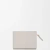 Duet Compact Wallet in Smooth and Grained Calfskin Duet Compact Wallet in Smooth and Grained Calfskin