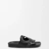 Ease Monogram Slide in Vegetable-Tanned Calfskin Ease Monogram Slide in Vegetable-Tanned Calfskin