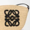Eclipse Pochette in Raffia and Calfskin Eclipse Pochette in Raffia and Calfskin