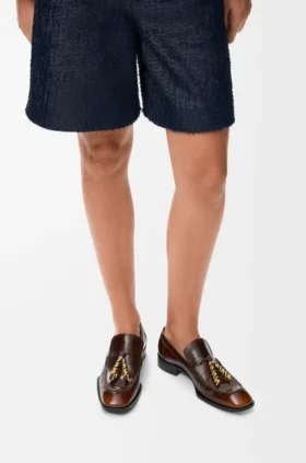 Edge Loafer in Brushed-Off Calfskin