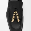 Edge Loafer Mule in Brushed Calfskin