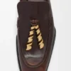Edge Loafer Mule in Brushed-Off Calfskin