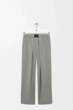 Elasticated Trousers in Wool Elasticated Trousers in Wool