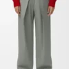 Elasticated Trousers in Wool