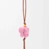 Elephant Charm in Felt and Calfskin Elephant Charm in Felt and Calfskin