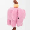 Elephant Charm in Felt and Calfskin Elephant Charm in Felt and Calfskin