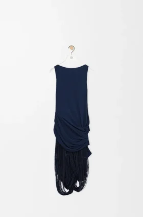 Embellished Dress in Viscose
