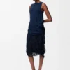 Embellished Dress in Viscose Embellished Dress in Viscose