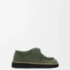 Faro Lace-Up in Suede Calfskin Faro Lace-Up in Suede Calfskin