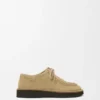 Faro Lace-Up in Suede Calfskin Faro Lace-Up in Suede Calfskin