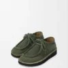 Faro Lace-Up in Suede Calfskin Faro Lace-Up in Suede Calfskin