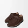 Faro Lace-Up in Suede Calfskin Faro Lace-Up in Suede Calfskin