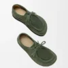 Faro Lace-Up in Suede Calfskin Faro Lace-Up in Suede Calfskin
