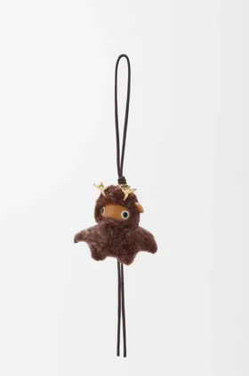 Fawnie Charm in Shearling