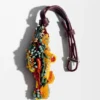 Fish Charm in Felt, Beads and Calfskin Fish Charm in Felt, Beads and Calfskin