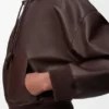 Flamenco Hoodie in Nappa Lambskin