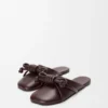Flamenco Knot Mule in Lambskin Flamenco Knot Mule in Lambskin