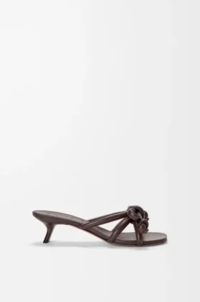 Flamenco Knot Sandal in Lambskin