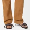 Flamenco Knot Sandal in Lambskin