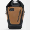 Flex Roll-Top Backpack in Canvas and Suede