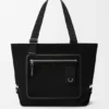 Flex Zipped Tote in Canvas and Suede Flex Zipped Tote in Canvas and Suede