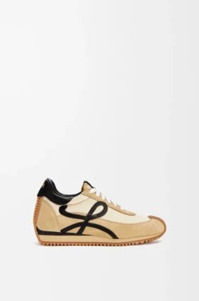 Flow Runner in Nylon and Suede