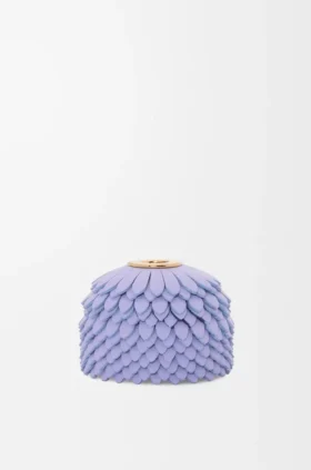 Flower Charm in Calfskin