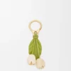 Flower Charm in Classic Calfskin Flower Charm in Classic Calfskin