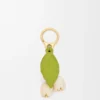 Flower Charm in Classic Calfskin Flower Charm in Classic Calfskin