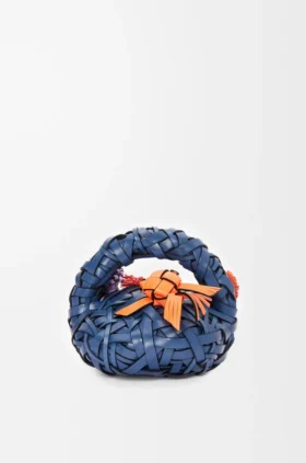 Flower Door Stop in Stone and Calfskin