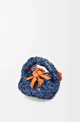 Flower Door Stop in Stone and Calfskin