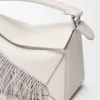 Fringe Small Puzzle Bag in Classic Calfskin Fringe Small Puzzle Bag in Classic Calfskin