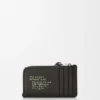 Futurist Cat Coin Cardholder in Classic Calfskin