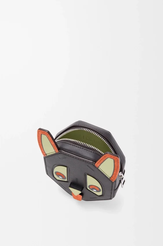 Futurist Cat Coincase in Classic Calfskin Futurist Cat Coincase in Classic Calfskin