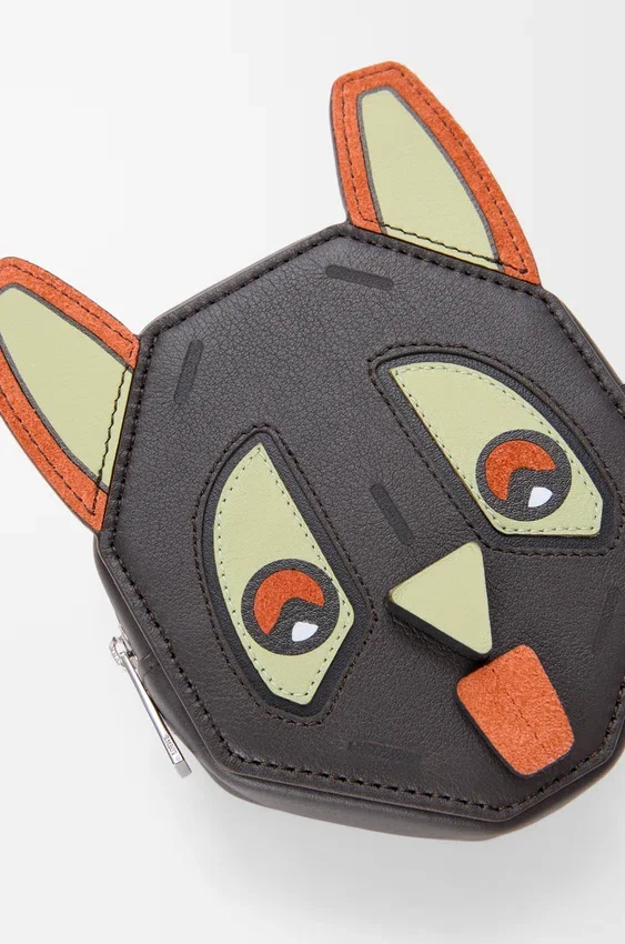 Futurist Cat Coincase in Classic Calfskin Futurist Cat Coincase in Classic Calfskin