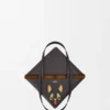 Futurist Cat Medium Puzzle Fold Tote in Nappa Calfskin